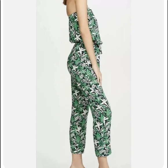 Velvet By Graham & Spencer Loretta Jumpsuit Green Jungle - Picture 4 of 11